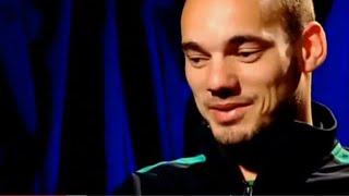 Sneijder Interview Inter Milan [upl. by Phionna]