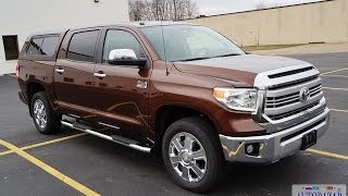 2014 Toyota Tundra 1794 видео 2014 Тест драйв Тойота Тундра 1794 Тюнинг пикапов Авто из США [upl. by Lerraf]