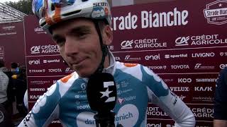 Romain Bardet  Interview au départ  Strade Bianche 2024 [upl. by Yenal]