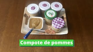 UNE DÉLICIEUSE COMPOTE DE POMMES FAÎTES MAISON [upl. by Shore]