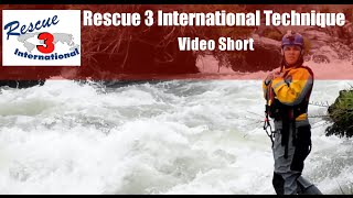 Rescue 3 Swiftwater Technique [upl. by Dirtsa525]