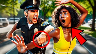 Racist Cop KICKS Black Tennis Player 4 Minutes Later Her Uncle a JUDGE Demands Justice [upl. by Reiners948]