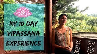 My 10 day Vipassana meditation experience in India [upl. by Gene165]