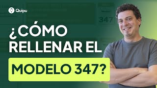 ✅ Cómo rellenar el MODELO 347 casilla por casilla ✍🏼 2024 [upl. by Antonia]