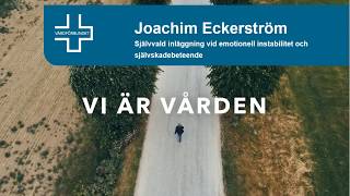 Joachim Eckerström om självvald inläggning Vårdförbundspriset 2017 [upl. by Whitelaw]