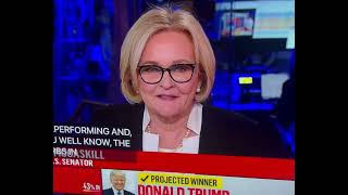 Former US Senator Claire McCaskill just now on NBC “THIS IS WITCHING HOUR” [upl. by Arraet]