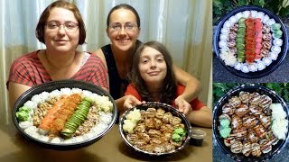 Sushi Dream  Gay Family Mukbang 먹방  Eating Show [upl. by Akena]