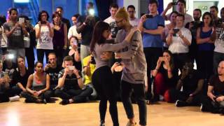 Albir and Sara Kizomba Workshop at Genevas Afro Latin Congress 2016 [upl. by Stephine]