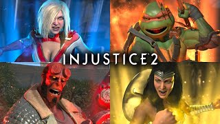 Injustice 2  All Super Moves Showcase 4K 60FPS [upl. by Mattson]