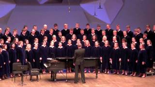 The Concordia Choir Moorhead MN  Beautiful Savior FMelius Christiansen [upl. by Emina]