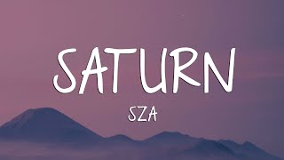 SZA  Saturn Lyrics [upl. by Rhodia]