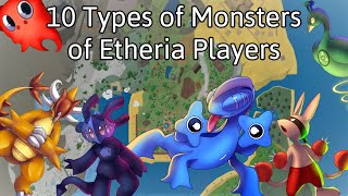 10 Types of Monsters of Etheria Players [upl. by Nortyad]