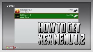 How To Get Xex Menu 12 For JTAGRGH Only [upl. by Tania]