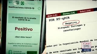 Se contradicen pruebas de Covid del gobierno y laboratorio privado  Noticias con Ciro Gómez Leyva [upl. by Lovmilla]