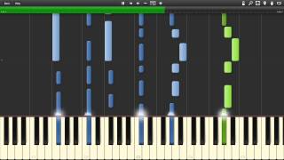 Hombres G Temblando Piano tutorial [upl. by Amoritta]