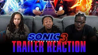 SHADOW IS HERE  Sonic the Hedgehog 3 Movie Trailer Reaction [upl. by Qooraf815]