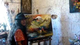 pintor mas rapido del mundo ecuador [upl. by Neersan308]