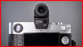 🔴 Leica Visoflex  Why you need an EVF for your Leica M camera Olympus VF2 on Leica M240 [upl. by Grega]