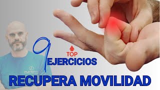 EJERCICIOS para recuperar la MOVILIDAD de los DEDOS [upl. by Dav]