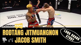 Fight Study Rodtang vs Jacob Smith  Long guard study  One Championship [upl. by Bouldon]