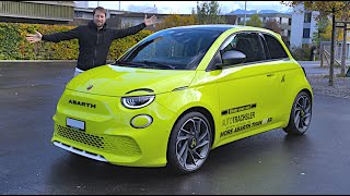 Abarth 500e 2024 InDepth Review [upl. by Curley38]