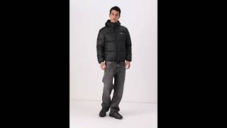 LACOSTE Padded Down Winter Jacket Shiny Black Men  Zalando [upl. by Nael]