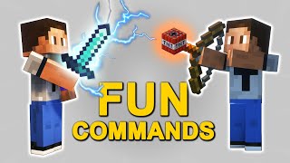 3 FUN Minecraft Commands You Should Try 121 [upl. by Madanhoj]