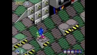 Sonic 3D Blast PC Remake  Gene Gadget Act 1 [upl. by Ikram]