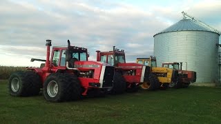 Rare 4WD Tractors Plowing Massey Ferguson 5200 and McConnell 990 amp 1000 [upl. by Etep]