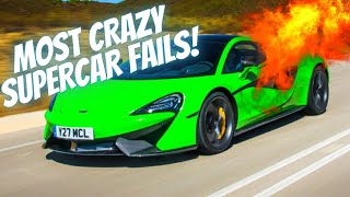 The most CRAZY Supercar Fails Compilation UNBELIEVABLE Idiots In Cars 2023 [upl. by Nasus]