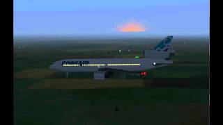 FlightGear SBKP  SUMU  19  Corsair DC1030 [upl. by Dorine340]