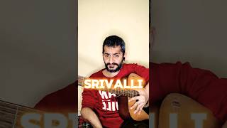 Srivalli Guitar Lesson  Hindi Version  Javed Ali  Pushpa Movie shorts [upl. by Doowyah691]