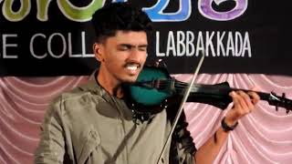 Thaniye Mizhikal Violin Balaprasad [upl. by Hsirehc]