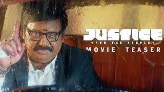 Justice Movie Teaser  Ramarajan  V Karthik Kumar  New Movie [upl. by Dibri]