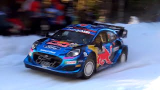 PierreLouis Loubet  Nicolas Gilsoul  Ford Puma Rally1  Rally Sweden 2023 [upl. by Hanselka]