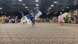 Sr Adult women’s fancy shawlSaturday afternoon  Choctaw Powwow 2024 [upl. by Yvette]