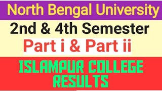 NbuIslampur College Results 1st  2nd 3rd amp 4th semester Results 2021 [upl. by Blim174]