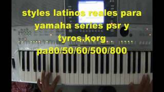 RITMOS GRUPEROS PARTE  3 PARA TECLADOS YAMAHA PSR Y TYROSROLANDKORG PA Y CASIO [upl. by Burkley774]