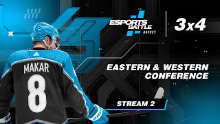 20241026  Eastern amp Western Conference EHockey ESportsBattle Stream 2 [upl. by Gertie]