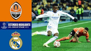 Shakhtar Donetsk vs Real Madrid Extended Highlights  Group StageMatch Day 3  CBS Sports Golazo [upl. by Liddy515]