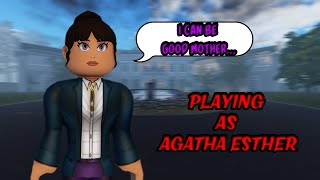 PLAYING AS AGATHA ESTHER l TVL 2 l ROBLOX l POTONIX l [upl. by Choong10]