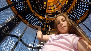 POV Youre climbing an EPIC tower at an EPIC playground in Waukee Iowa [upl. by Airebma]