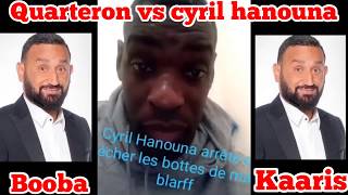 PATRICE QUARTERON CLASH CYRIL HANOUNA après le CLASH de KAARIS vs BOOBA dans L’ÉMISSION TPMP [upl. by Uzia]