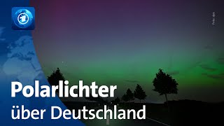 PolarlichterSpektakel Stärkster Sonnensturm seit 20 Jahren [upl. by Bev]