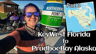 Key West to PrudhoeBay Alaska Part 3 Canadian Border Crossing amp Northernmost Point Angles Inlet MN [upl. by Divadleahcim4]