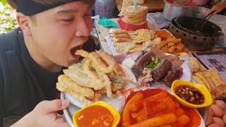 부산에 유명한 분식점 떡볶이가 200원 먹방 social eating MukbangEating Show [upl. by Skell]