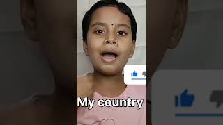 Indian Patriotic song Love my country India song shorts india shortsfeed [upl. by Eak]