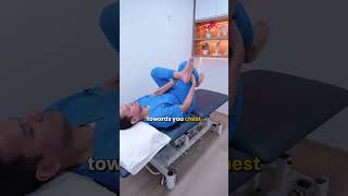 Must Do Stretch For Sciatica Pain piriformissyndrome physiotherapy [upl. by Mcquillin72]