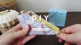 DIY Cartonnage Tape Dispenser  from Recycled Cardboard and favorite cloth  craft ideas [upl. by Onabru]