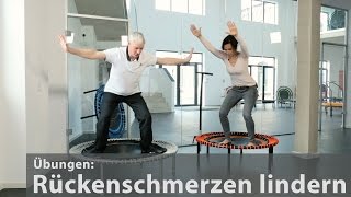 Einfache Übungen gegen Rückenschmerzen mit Physiotherapeut Andreas Sperber  bellicon Deutschland [upl. by Bakerman208]